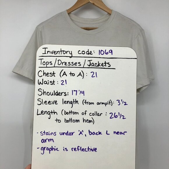 Men's White Nike Air Graphic T-Shirt Size Medium - Picture 16 of 16